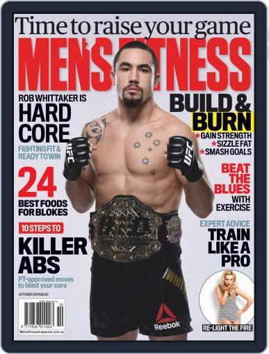 Australian Men's Fitness October 1st, 2019 Digital Back Issue Cover