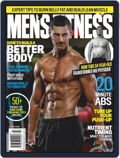 Australian Men's Fitness July 1st, 2019 Digital Back Issue Cover