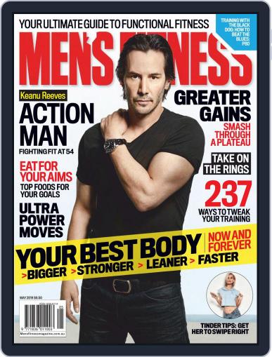 Australian Men's Fitness May 1st, 2019 Digital Back Issue Cover