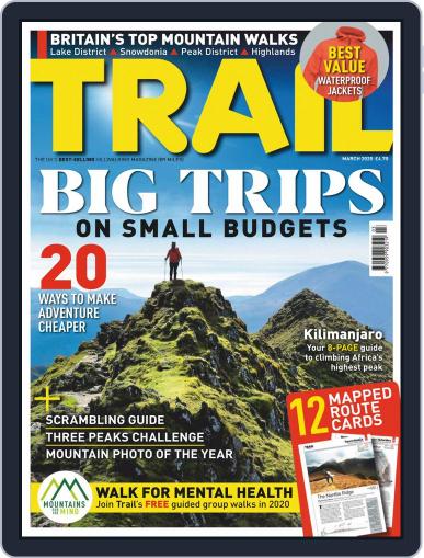 Trail United Kingdom March 1st, 2020 Digital Back Issue Cover