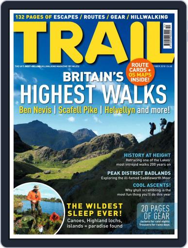 Trail United Kingdom October 1st, 2018 Digital Back Issue Cover