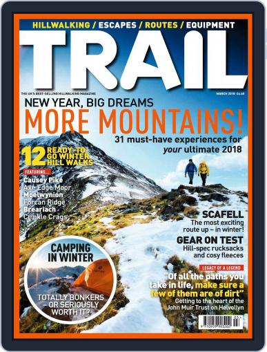 Trail United Kingdom March 1st, 2018 Digital Back Issue Cover