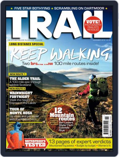 Trail United Kingdom November 1st, 2016 Digital Back Issue Cover