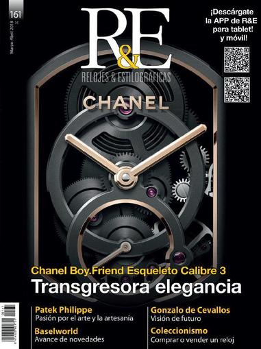 R&e-relojes&estilográficas March 1st, 2018 Digital Back Issue Cover