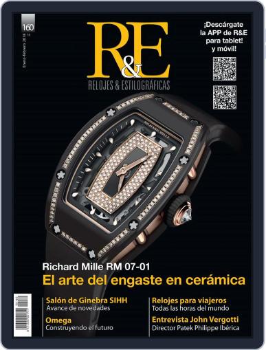 R&e-relojes&estilográficas January 1st, 2018 Digital Back Issue Cover