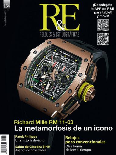 R&e-relojes&estilográficas January 1st, 2017 Digital Back Issue Cover