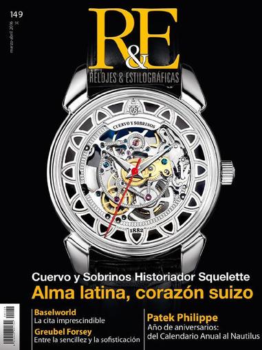 R&e-relojes&estilográficas March 10th, 2016 Digital Back Issue Cover