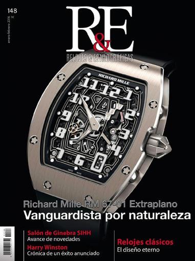 R&e-relojes&estilográficas January 14th, 2016 Digital Back Issue Cover