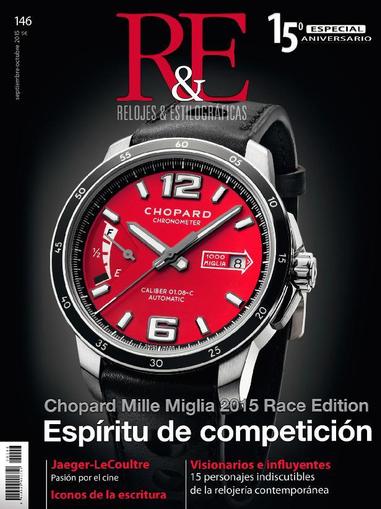 R&e-relojes&estilográficas September 22nd, 2015 Digital Back Issue Cover
