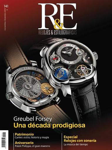 R&e-relojes&estilográficas November 17th, 2014 Digital Back Issue Cover