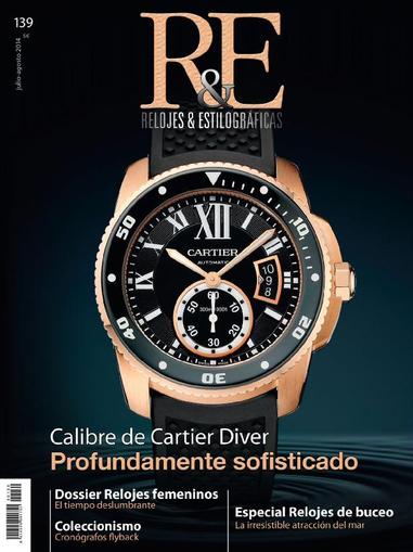 R&e-relojes&estilográficas July 31st, 2014 Digital Back Issue Cover