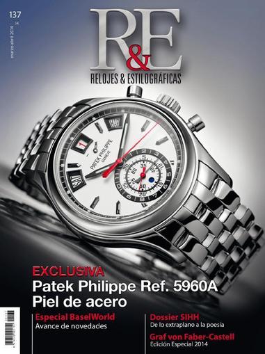 R&e-relojes&estilográficas March 28th, 2014 Digital Back Issue Cover