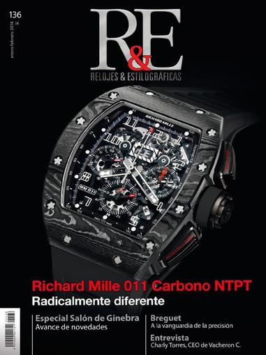 R&e-relojes&estilográficas January 9th, 2014 Digital Back Issue Cover