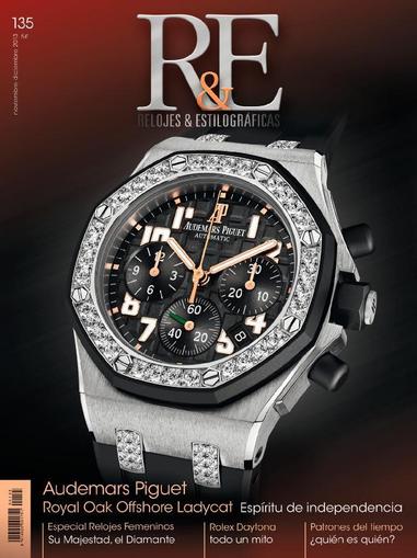 R&e-relojes&estilográficas November 21st, 2013 Digital Back Issue Cover