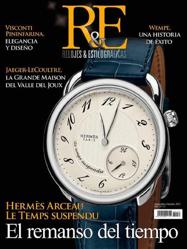 R&e-relojes&estilográficas September 20th, 2013 Digital Back Issue Cover