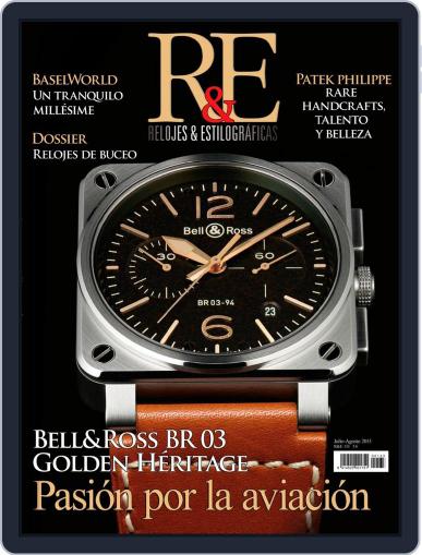 R&e-relojes&estilográficas July 12th, 2013 Digital Back Issue Cover