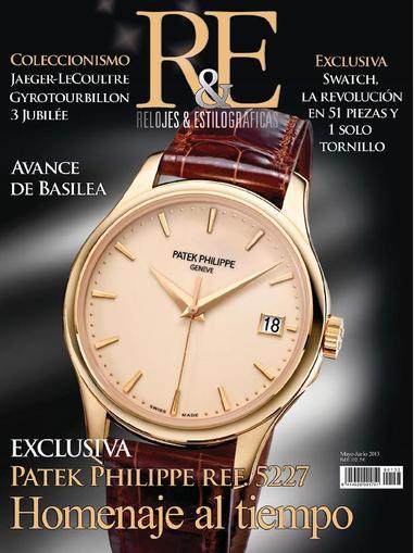 R&e-relojes&estilográficas April 24th, 2013 Digital Back Issue Cover