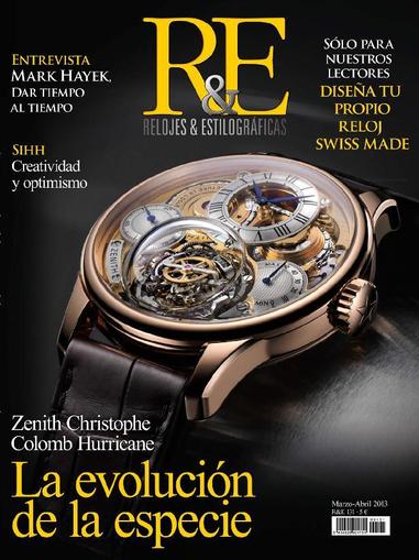 R&e-relojes&estilográficas March 7th, 2013 Digital Back Issue Cover