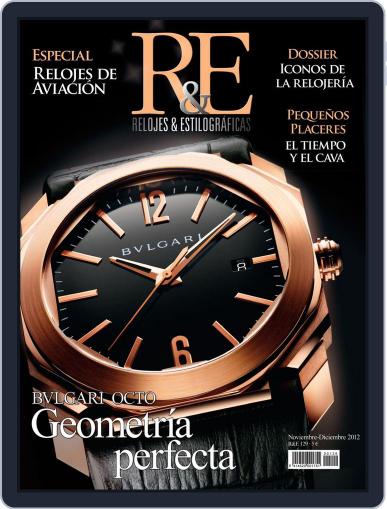 R&e-relojes&estilográficas November 29th, 2012 Digital Back Issue Cover