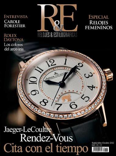 R&e-relojes&estilográficas September 24th, 2012 Digital Back Issue Cover