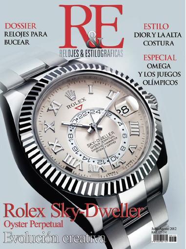 R&e-relojes&estilográficas July 4th, 2012 Digital Back Issue Cover