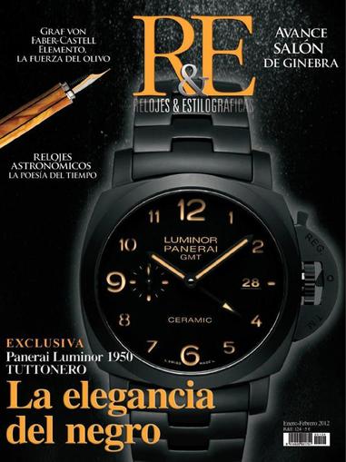 R&e-relojes&estilográficas January 23rd, 2012 Digital Back Issue Cover