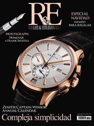 R&e-relojes&estilográficas November 11th, 2011 Digital Back Issue Cover