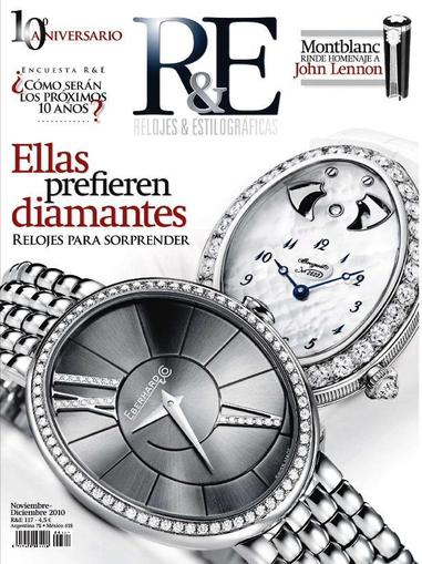 R&e-relojes&estilográficas April 21st, 2011 Digital Back Issue Cover