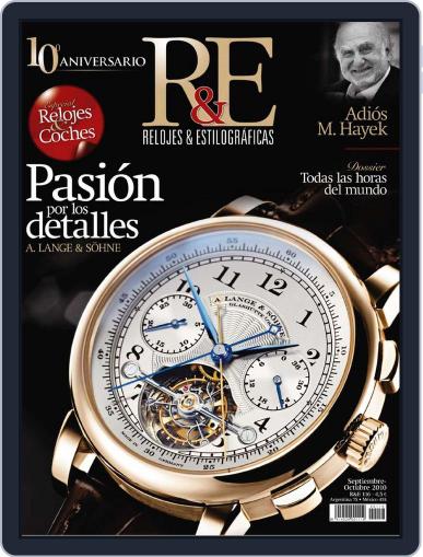 R&e-relojes&estilográficas August 25th, 2010 Digital Back Issue Cover