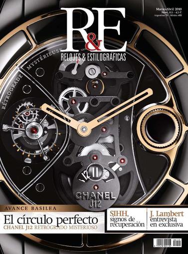 R&e-relojes&estilográficas February 24th, 2010 Digital Back Issue Cover