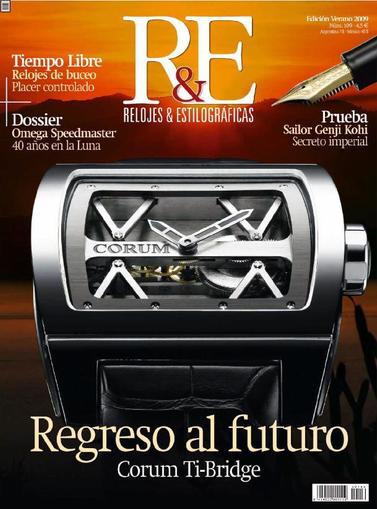 R&e-relojes&estilográficas June 25th, 2009 Digital Back Issue Cover