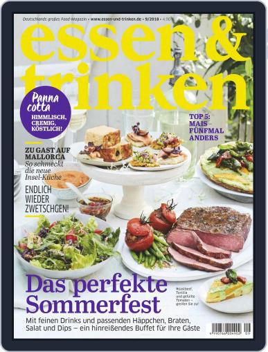 essen&trinken September 1st, 2018 Digital Back Issue Cover