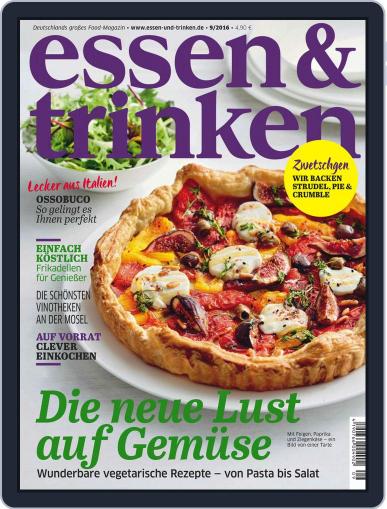 essen&trinken August 31st, 2016 Digital Back Issue Cover