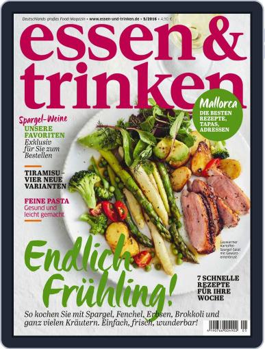 essen&trinken April 30th, 2016 Digital Back Issue Cover