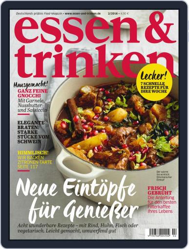 essen&trinken January 31st, 2016 Digital Back Issue Cover