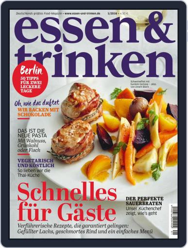 essen&trinken December 31st, 2015 Digital Back Issue Cover
