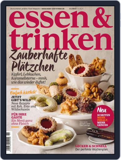 essen&trinken October 31st, 2015 Digital Back Issue Cover