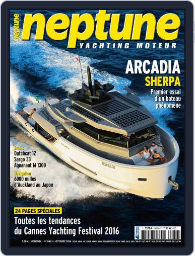Neptune Yachting Moteur October 1st, 2016 Digital Back Issue Cover