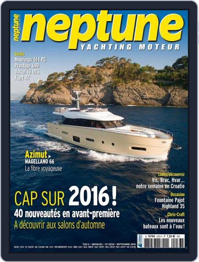 Neptune Yachting Moteur September 1st, 2015 Digital Back Issue Cover