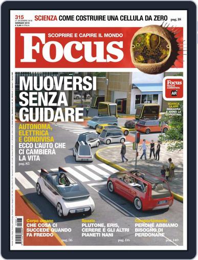 Focus Italia January 1st, 2019 Digital Back Issue Cover