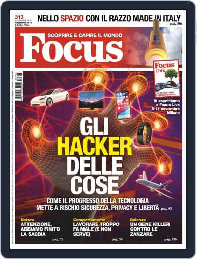 Focus Italia November 1st, 2018 Digital Back Issue Cover