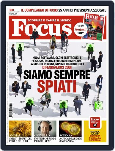 Focus Italia October 1st, 2017 Digital Back Issue Cover