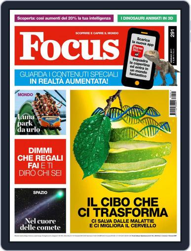 Focus Italia January 1st, 2017 Digital Back Issue Cover