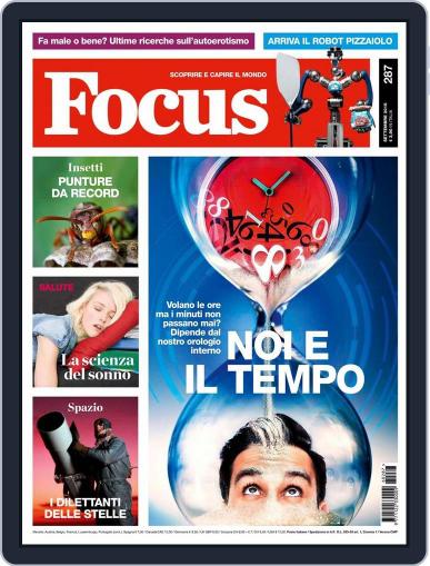 Focus Italia September 1st, 2016 Digital Back Issue Cover