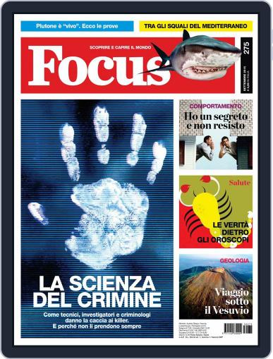 Focus Italia September 1st, 2015 Digital Back Issue Cover