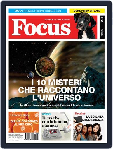 Focus Italia September 23rd, 2014 Digital Back Issue Cover