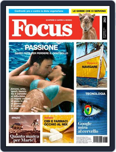 Focus Italia August 12th, 2014 Digital Back Issue Cover