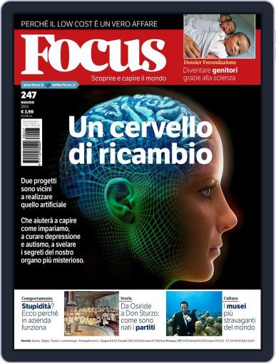 Focus Italia April 18th, 2013 Digital Back Issue Cover