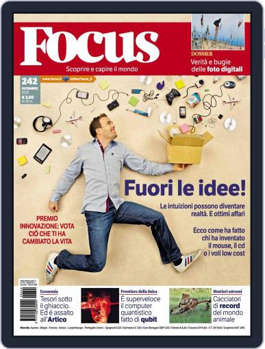 Focus Italia November 21st, 2012 Digital Back Issue Cover