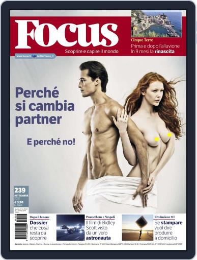 Focus Italia August 13th, 2012 Digital Back Issue Cover